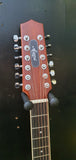 Aiersi - Left Handed 12 String Acoustic Electric Guitar - Mahogany Gloss