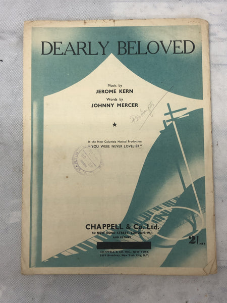 Dearly Beloved - From "You were never lovlier" (Second Hand)