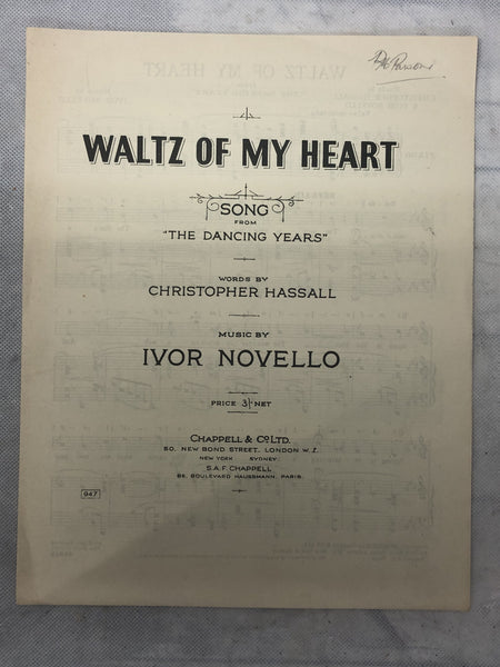 Ivor Novello - Waltz of my Heart (Second Hand)