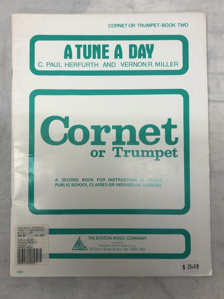 A Tune A Day - Cornet or Trumpet Book 2 (Second Hand)