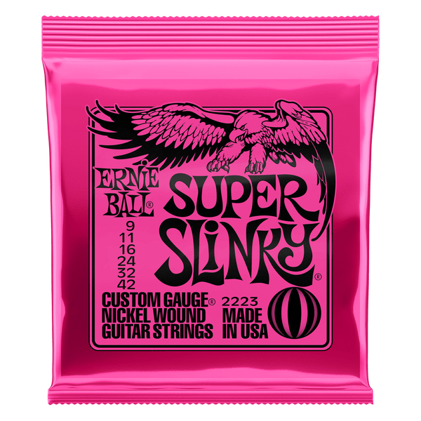Ernie Ball - Super Slinky Electric Guitar Strings - 9-42