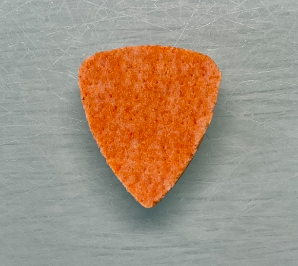 Felt Pick 3.0mm Orange The Music Warehouse