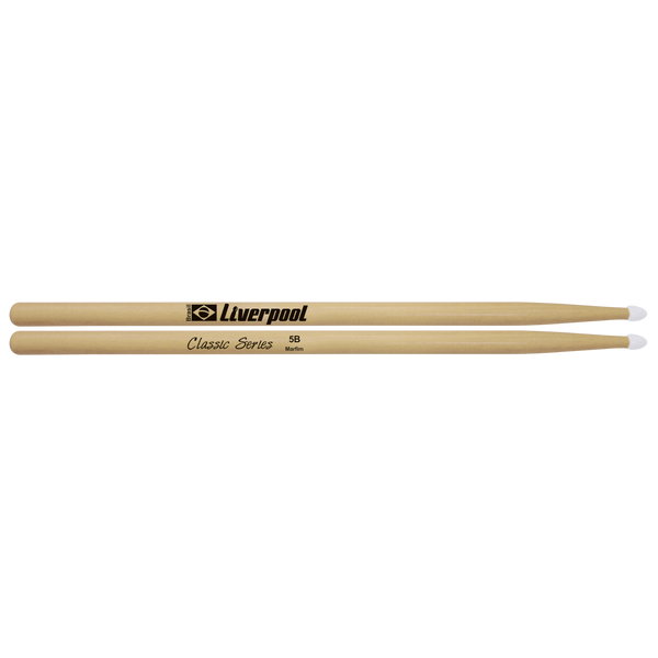 Liverpool - Classic Series Marfim Drumsticks - 5B Nylon Tip