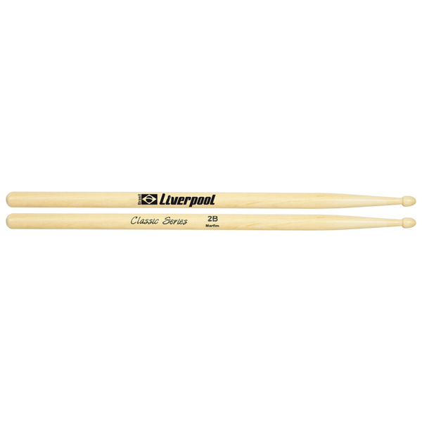 Liverpool - Classic Series Marfim Drumsticks - 2B Wood Tip