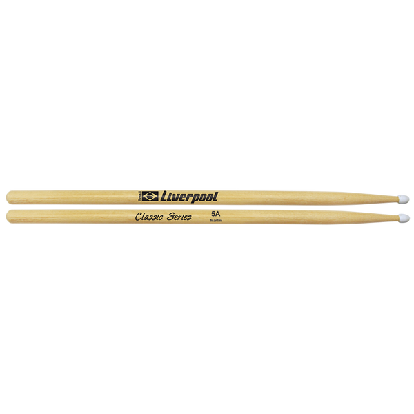 Liverpool - Classic Series Marfim Drumsticks - 5A Nylon Tip