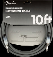 Fender - Ombre Series 10' Instrument Cable - Silver Smoke