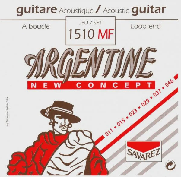 Savarez - Argentine Acoustic Jazz Guitar Strings - Loop End