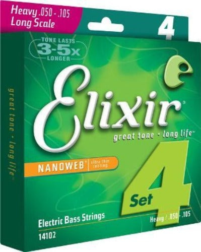 Elixir - Nanoweb Bass Strings - 50/105