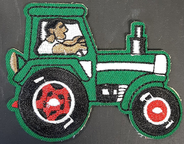 Tractor Fabric Badge