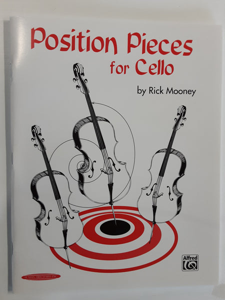 Position Pieces For Cello - Rick Mooney