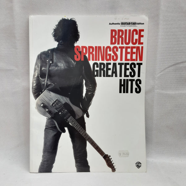 Bruce Springsteen Greatest Hits Guitar Tab - Good Condition