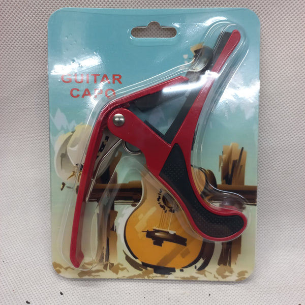 Acoustic Guitar Capo - Red
