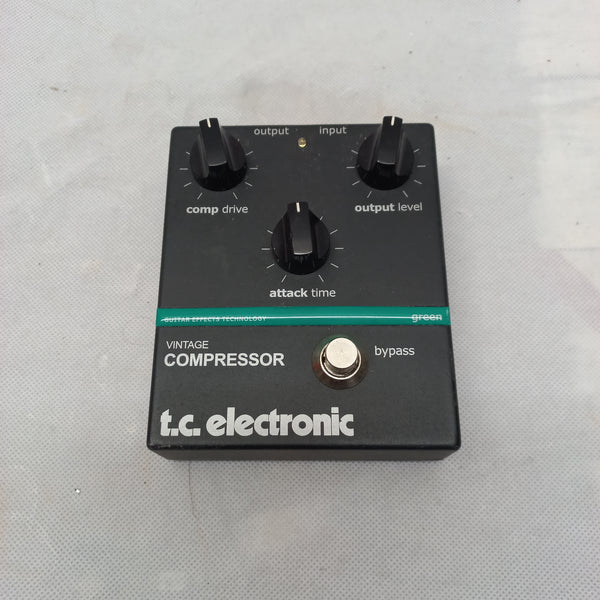 T.C. Electronic - Guitar Effects Pedal - Vintage Compressor - Second Hand