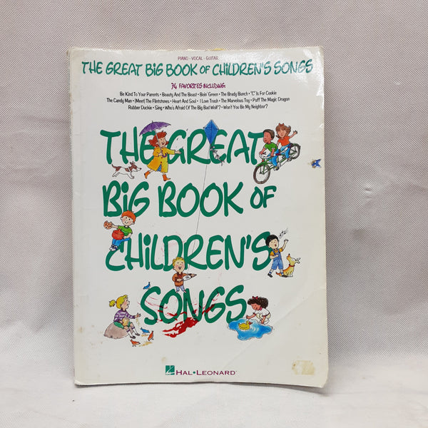 Hal Leonard - The Great Big Book of Childrens Songs - Second Hand