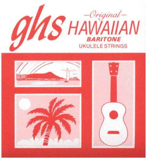 GHS - Black Hawaiian Nylon Baritone Ukulele Strings