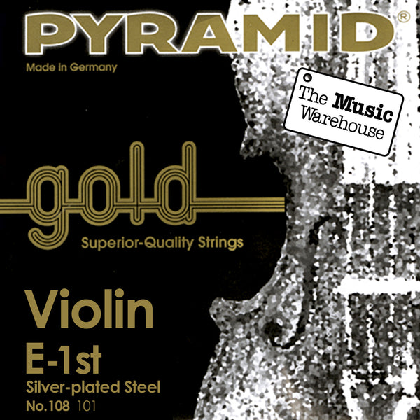 Pyramid Gold Violin E String - 1/4 Size