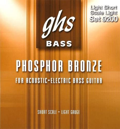 GHS - Phosphor Bronze Short Scale Acoustic Bass Strings - 40/96