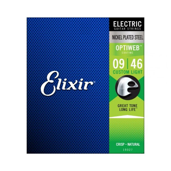 Elixir - Optiweb Electric Guitar Strings - 9/42