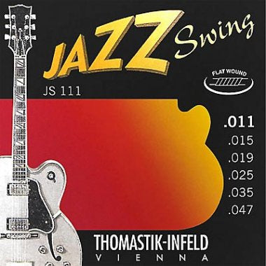 Thomastik Infeld Vienna - Jazz Swing Electric Guitar Strings - Flat Wound - 11/47