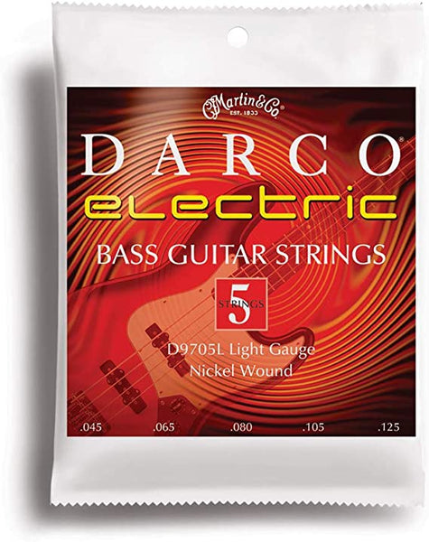 Darco - Round Wound 5-String Bass Strings - 45/125