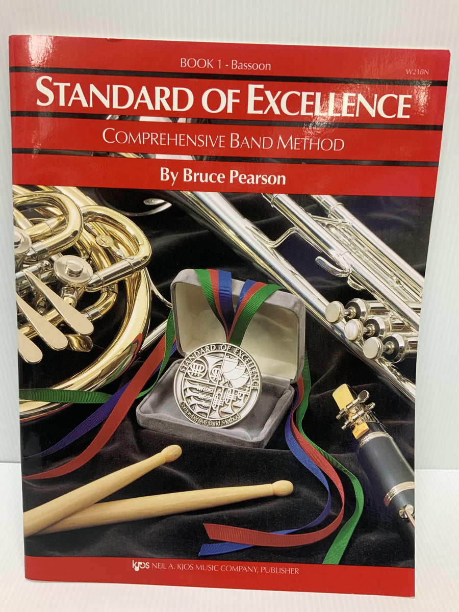 Standard of Excellence Comprehensive Band Method - Book 1 Bassoon – The ...