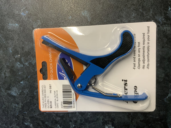 Aiersi - The One-Handed Quick Change Capo - Blue
