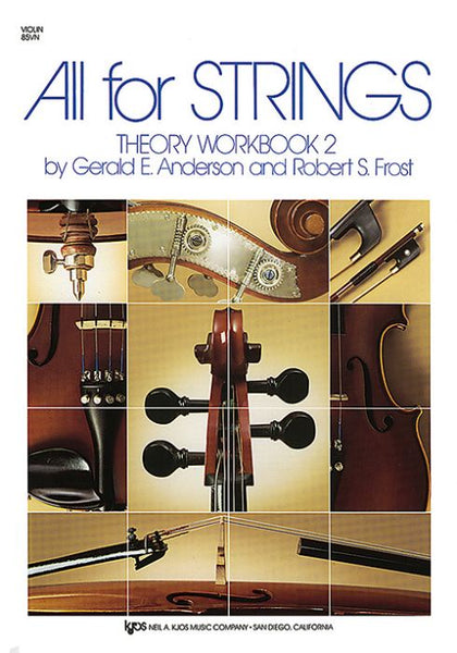 All for Strings - Theory Workbook 2 - Cello Book 2