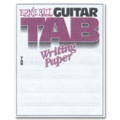 Ernie Ball - Guitar Tab Paper