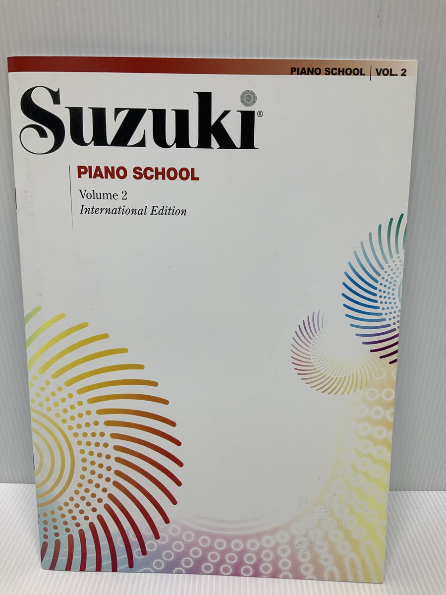Suzuki - Piano School - Vol 2 - Book Only – The Music Warehouse