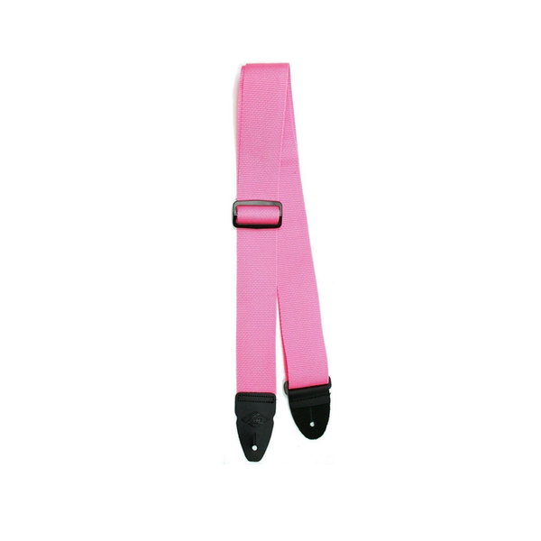 Lm Guitar Straps Pink 2" Woven