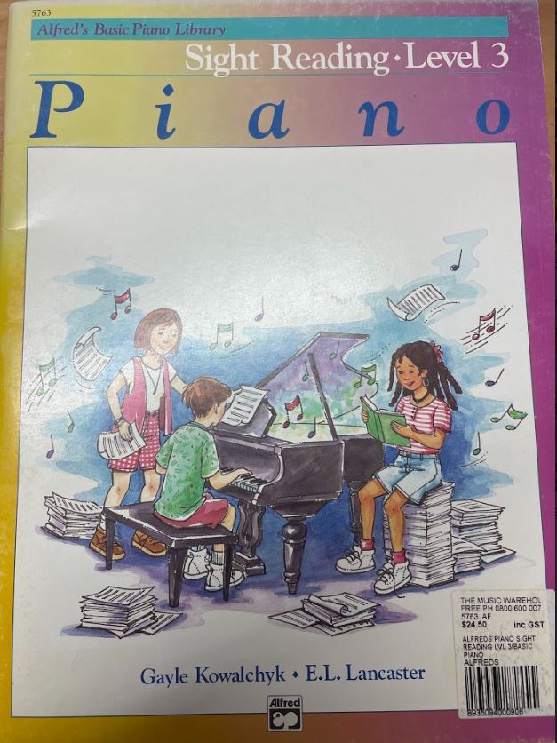 Alfred's - Sight Reading Piano - Level 3 – The Music Warehouse