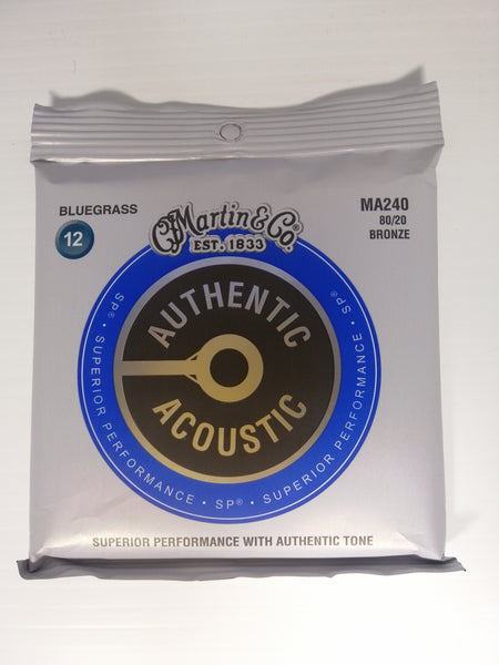 Martin Authentic Acoustic Strings -  Bluegrass 12