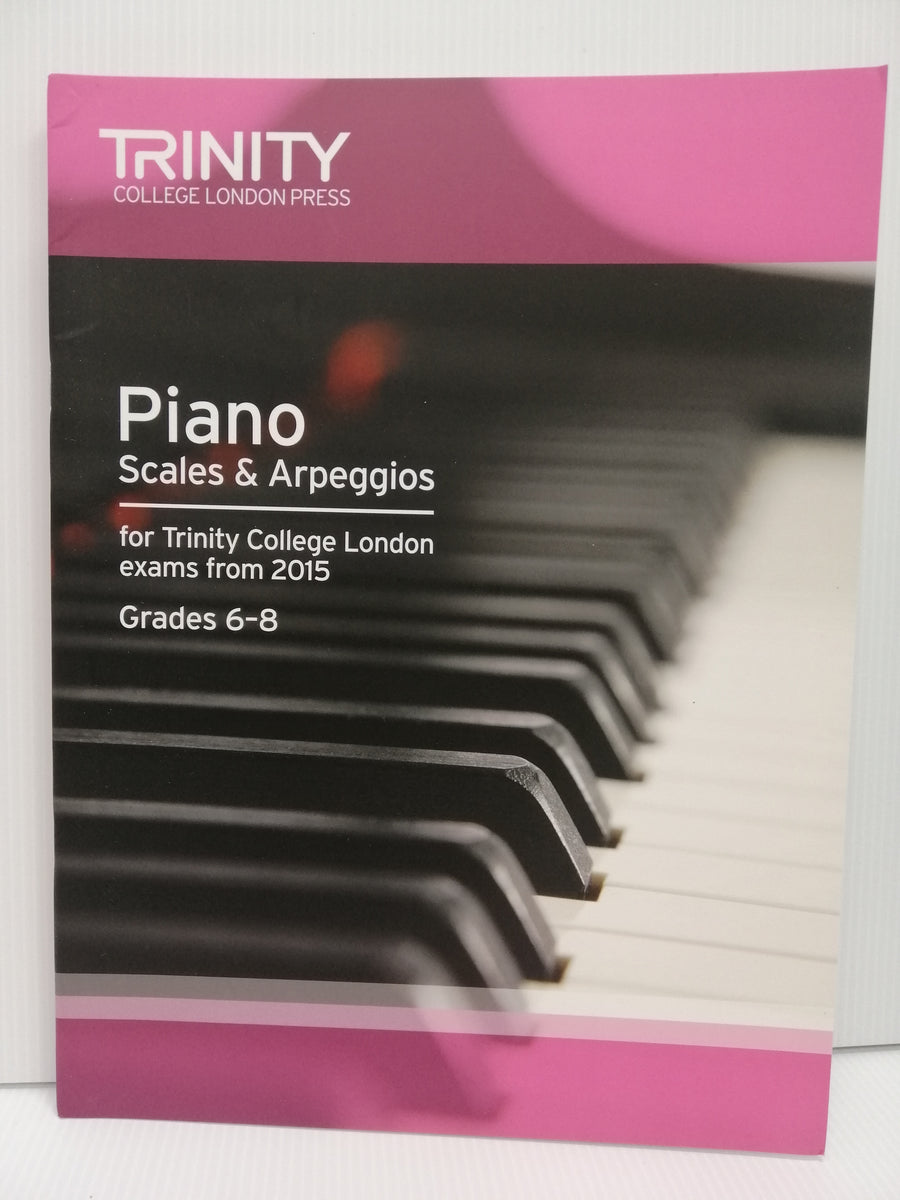Trinity Piano Scales & Arpeggios Grades 68 The Music Warehouse