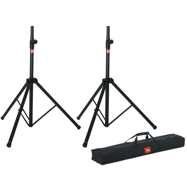2x Manual Tripod Speaker Stands w/bag
