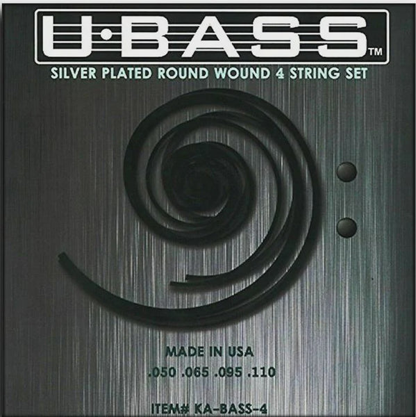 Kala - Metal Round Wound Bass Ukulele Strings - 50/110