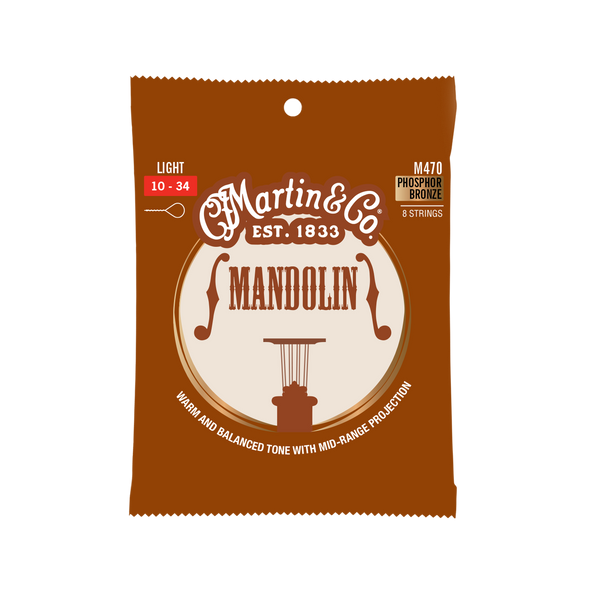 Martin - Mandolin Strings - 10/34 - Phosphor Bronze