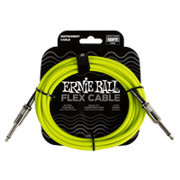 Ernie Ball - Flex Instrument Cable ST/ST 10ft - Green