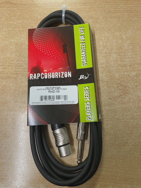 Rapco - Unbalanced Microphone Cable - 10ft