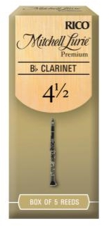 Mitchell Lurie - Premium Bb Clarinet Reeds - 4.5 (Box of 5)