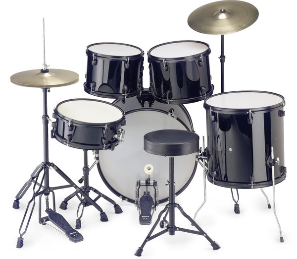 Stagg - Beginner Drum Kit - Black