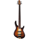 Cort - 5-String Bass Guitar - Open Pore/Tobacco Burst