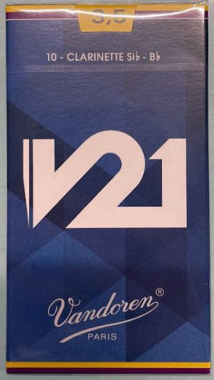Vandoren - Single V21 Clarinet Reed - 3.5