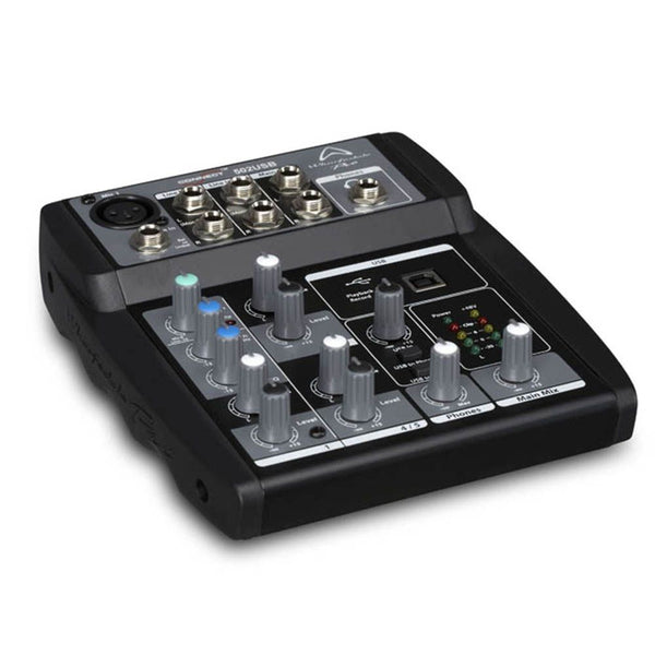 Wharfedale 1 XLR 2 Stereo Ch Mini Mixer w/usb