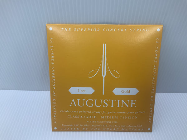 Augustine - Gold Label Classical Guitar Strings - Medium Tension