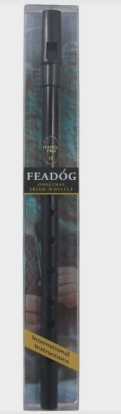 Feadog - Original Irish Pro "D" Whistle - Black