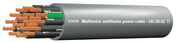 Proel Bulk Mains Multicore Cable 10 x 2.5mmÂ² GR