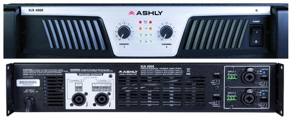 Ashly Power Amp 2 x 1400W@ 4 Ohm 2U