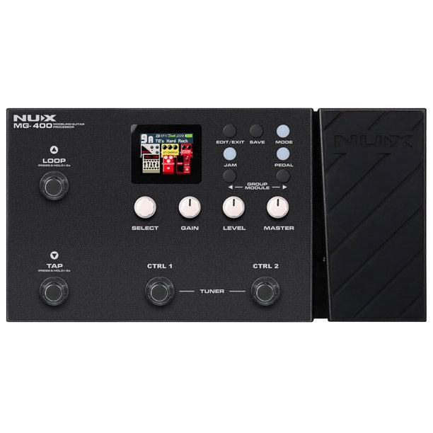 ギター NUX MG-400 NUXMG-400《マルチエフェクター》【Webショップ限定】商品詳細