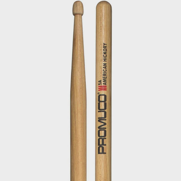 Promuco - American Hickory Wood Tip Drumsticks - 5A