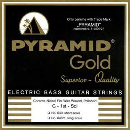 Pyramid - Flat Wound Bass Single String - G